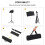 Atril Ajustable Para Orquesta TrÃpode Con Luz LED Bolsa Clip 2