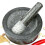 Pestle and Mortar Set Durable Natural Granite Stone Spice Herb Crusher 1
