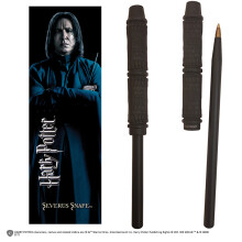 Noble Collection - Harry Potter - Set mit Kugelschreiber und Lesezeichen Snape