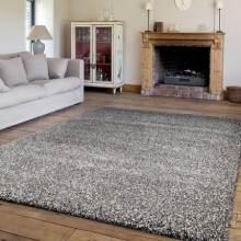 (160x230cm) Twilight Grey Rug Carpet Large Rugs Thick Pile Soft Living Room Bedroom Easy Care