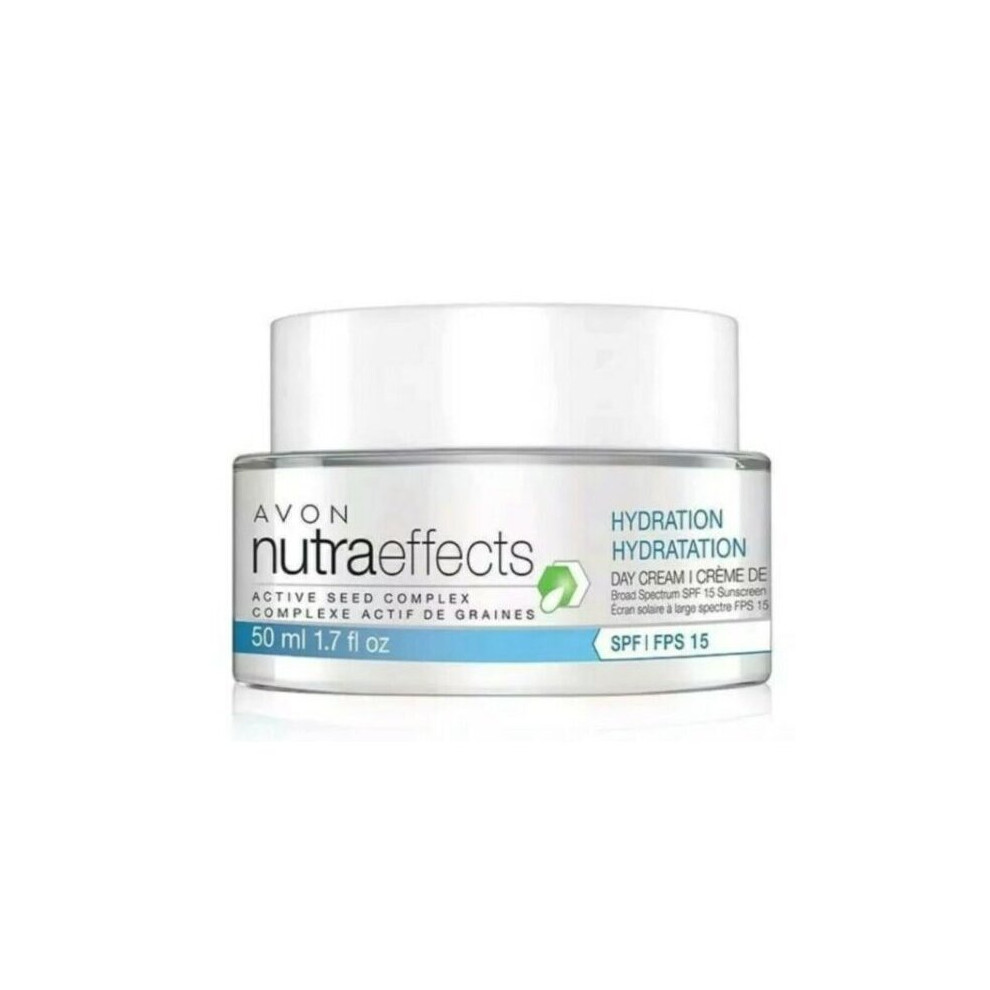 2x Avon NutraEffects Active Moisture Hydration Day Cream SPF15 50ml