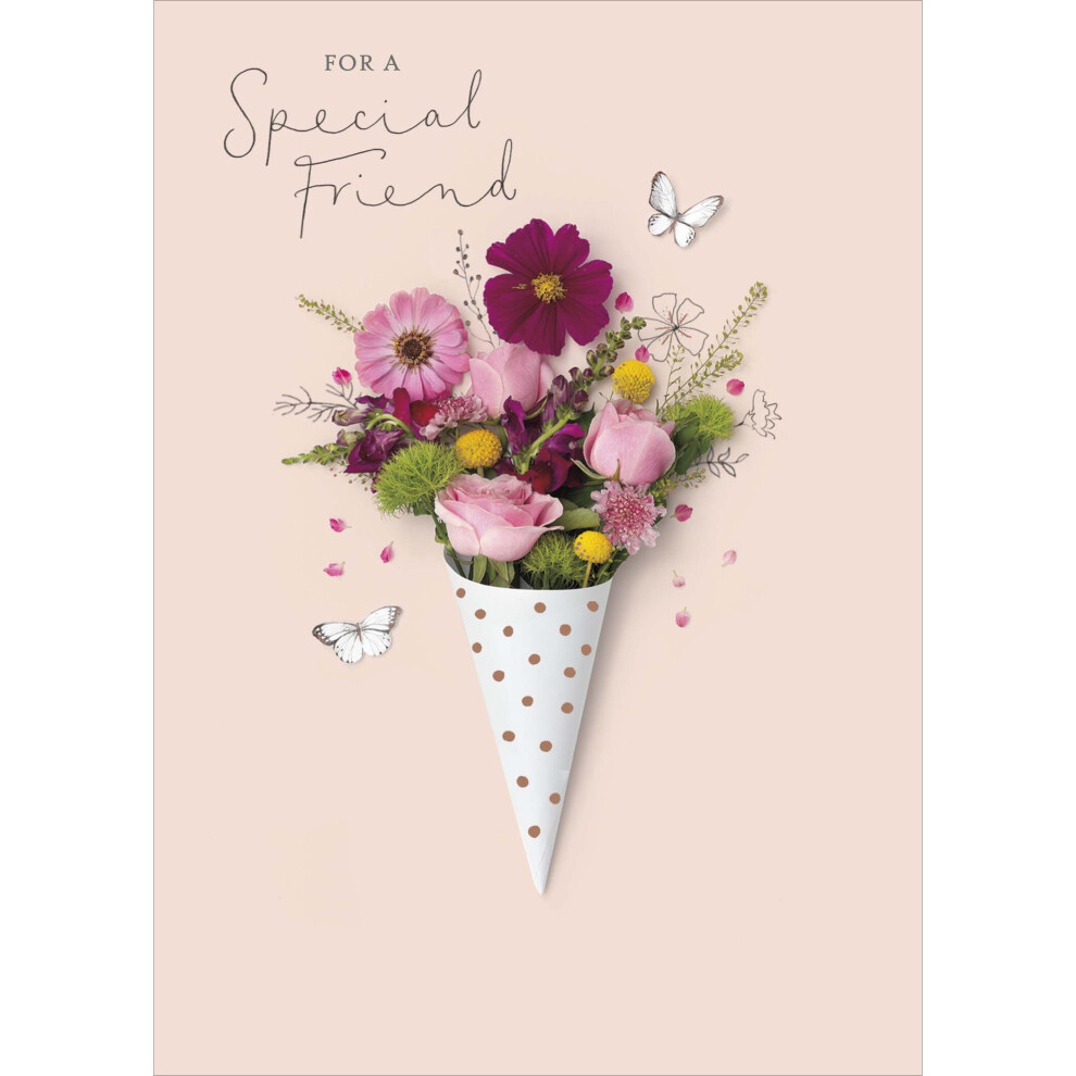 Special Friend Floral Birthday Greeting Card Into The Meadow Range Cards