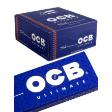 OCB Slim Ultimate King Size Rolling Papers - 50 Packs (Full Box)