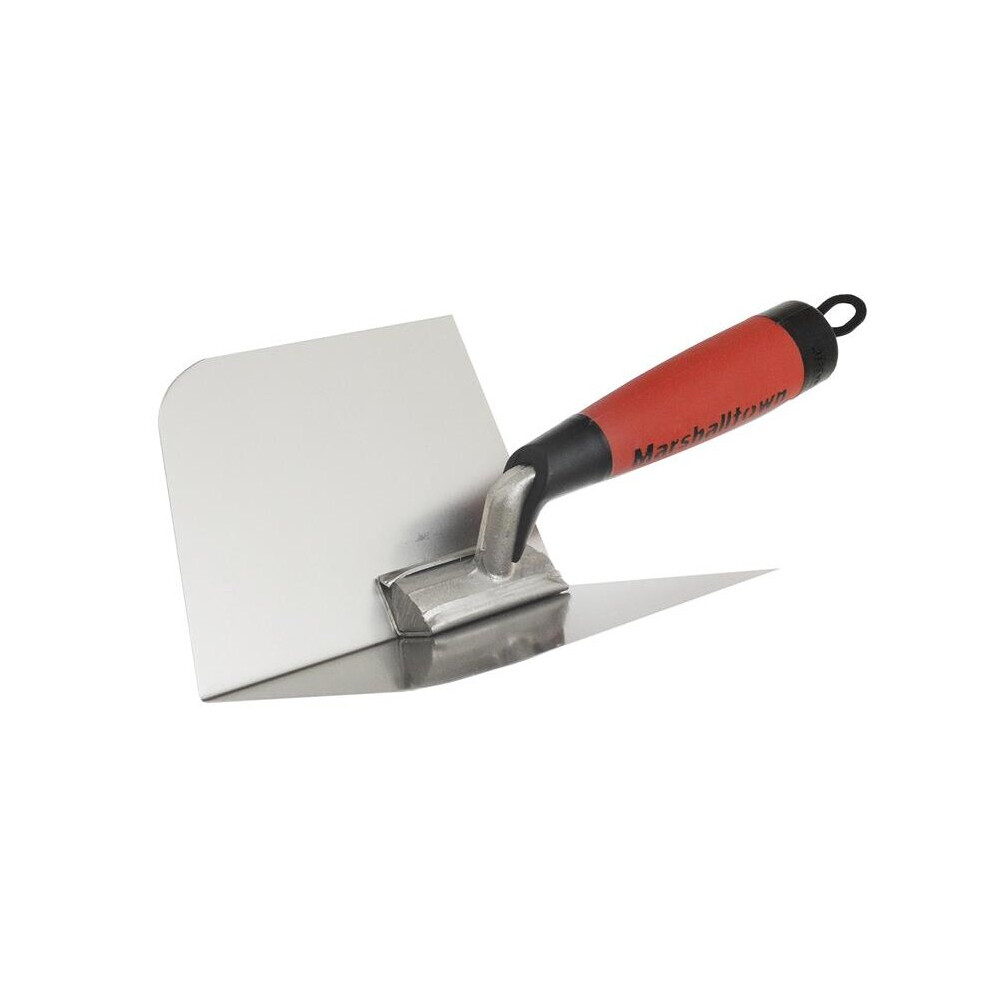 Marshalltown M23RD Curved Inside Corner Trowel DuraSoft Handle 5in M23RD