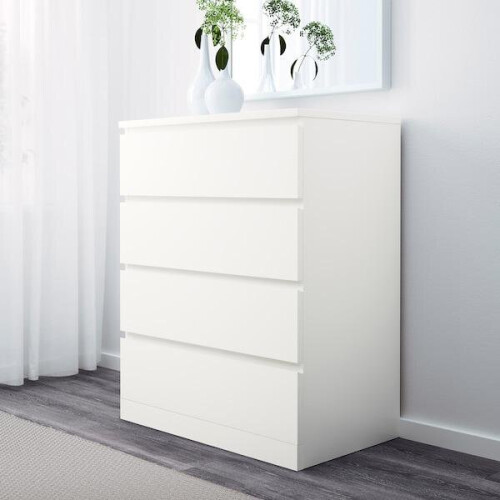Malm white chest of drawers discount