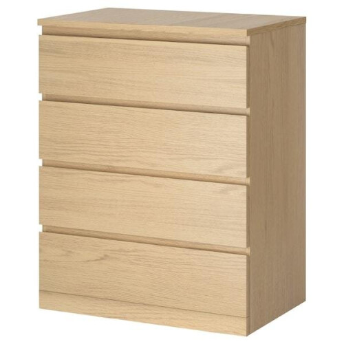 Malm oak drawers discount