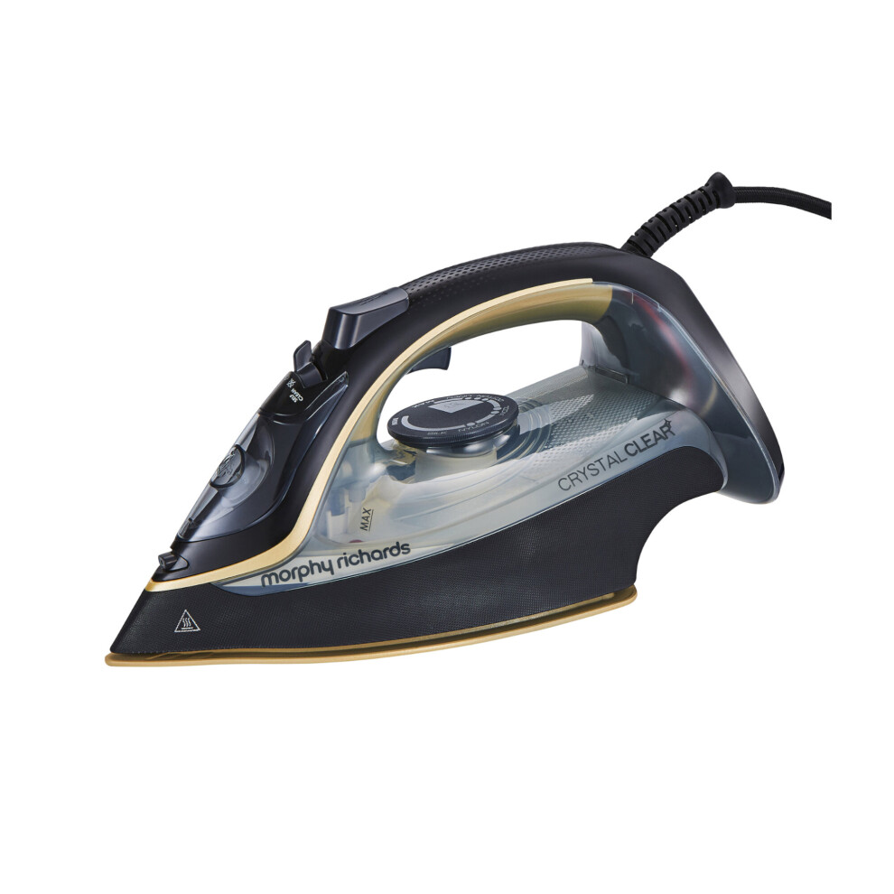 Morphy Richards Crystal Clear 2400W Steam Iron  Black/Gold - La Redoute - Image 13