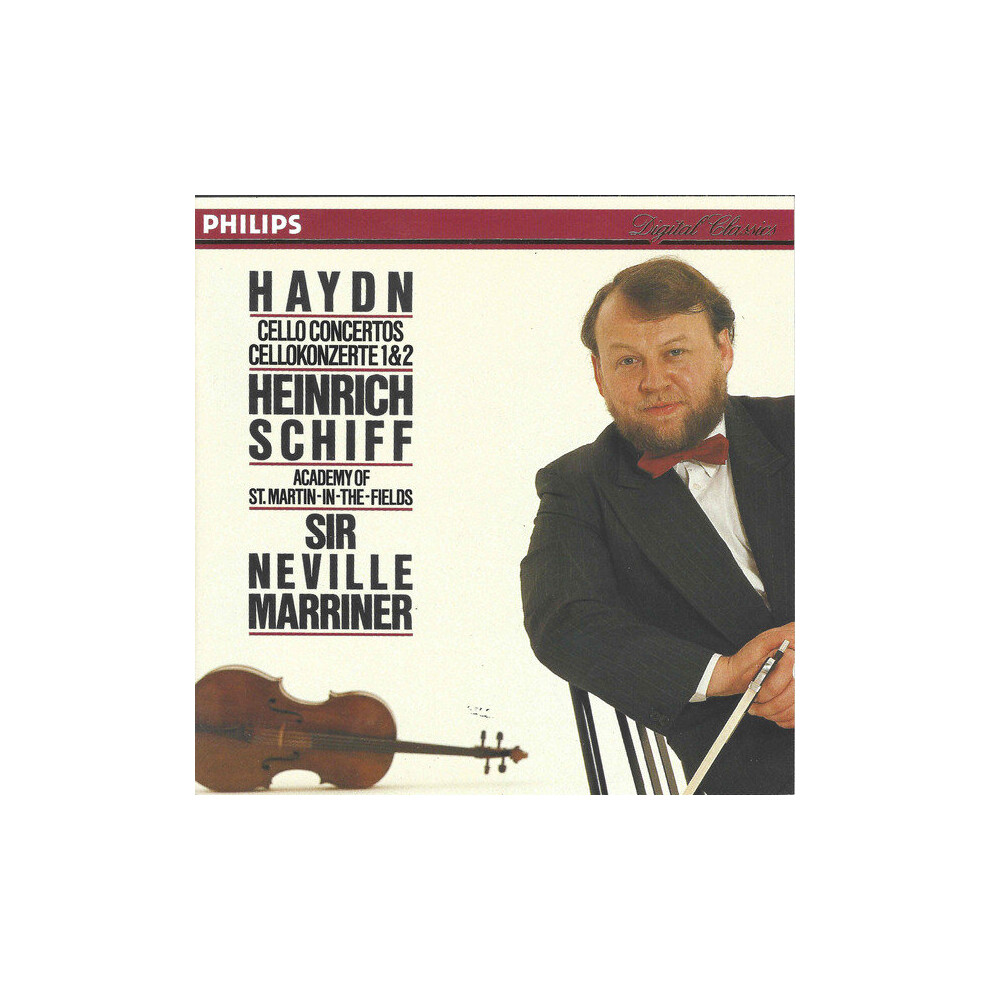 Cello Concertos | Cellokonzerte 1&2 - Joseph Haydn,Heinrich Schiff,The Academy Of St. Martin-in-the-Fields,Sir Neville Marriner - CD