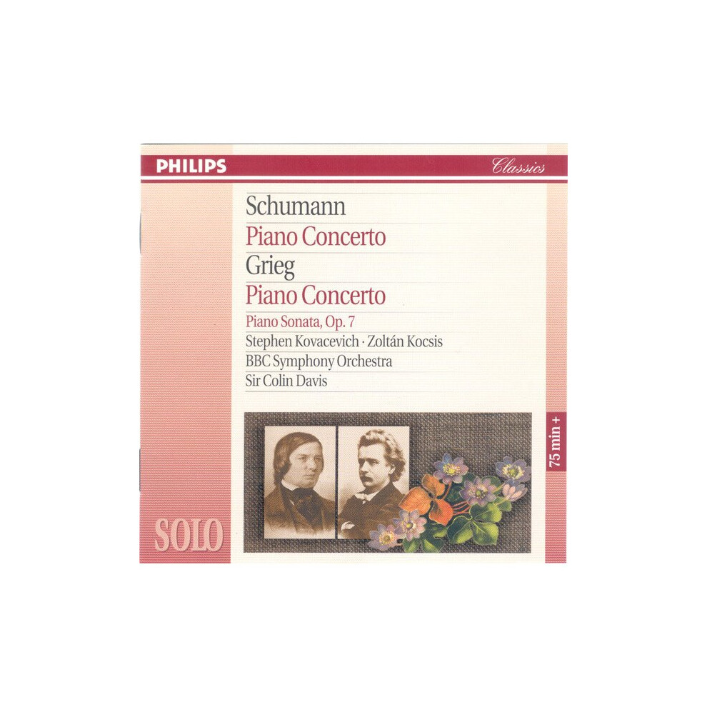 Piano Concertos, Piano Sonata, Op. 7 - Robert Schumann - CD