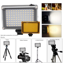 96-LED Rechargable Video Light Photo Studio Fill Lamp for DSLR Camera Camcorder