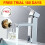 Square Basin Mixer Tap Faucet Chrome Brass Single Handle 1