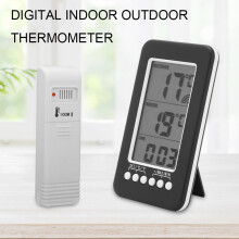 CZHONG-House Digital Wireless Indoor/Outdoor Thermometer Temperature Meter UK-Stock UK