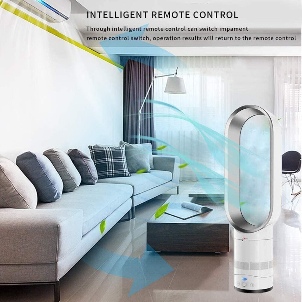 Bladeless tower Fan,Portable Air Multiplier Floor Standing Fan