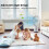 Leafless 14-Inch Bladeless Tower Fan with Negative Ions, Remote Control, 120 Oscillation, Timed Modes, Safe Home Use 4
