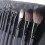 15pcs Schwarz Makeup Pinsel Set Lidschatten Puder Foundation Pinsel 3