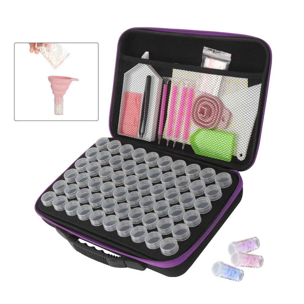 60 Slots Diamond Painting Accessories  Storage Box