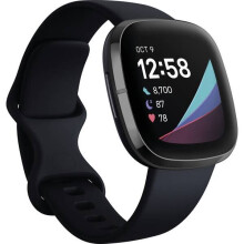 Fitbit Sense Smart Watch - Black - Refurbished