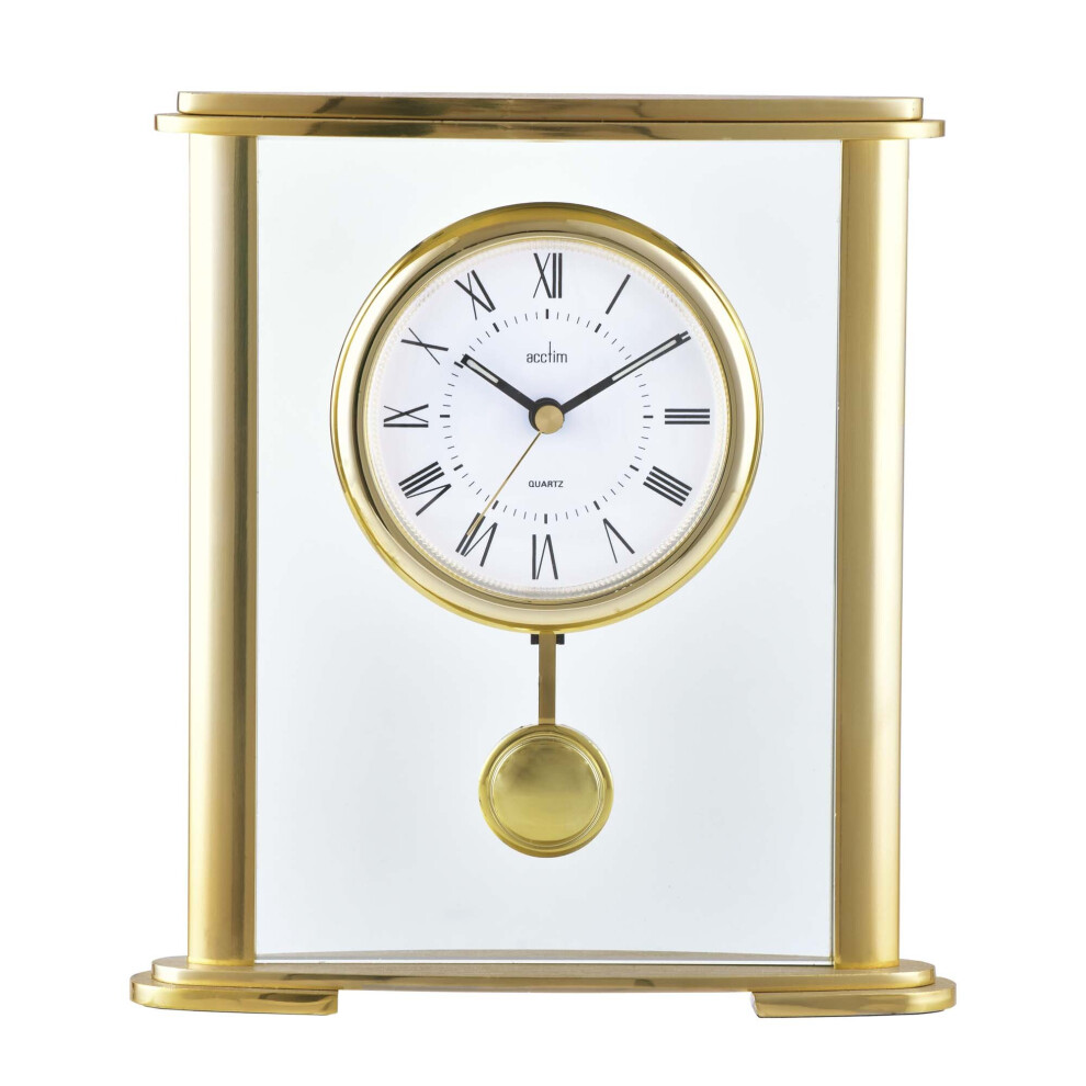 Acctim Welwyn Mantel Clock, Gold