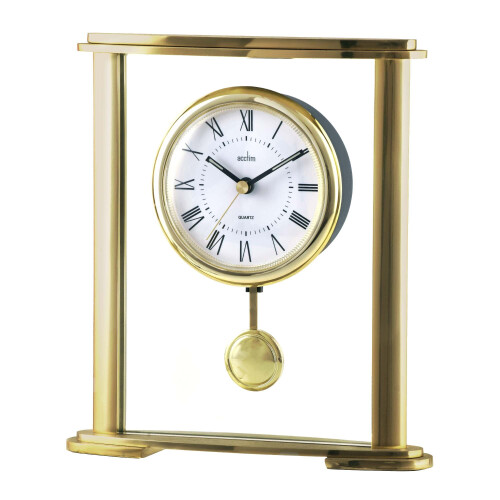 Acctim Acctim Welwyn Mantel Clock, Gold 2