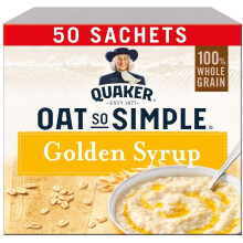 Quaker Oat So Simple Golden Syrup Porridge 50x36g (Packaging may vary)