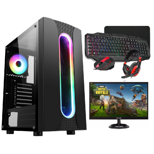 Computek Fast Gaming PC Full Setup - Core i5 8GB RAM 1TB GT710 2GB SAURON