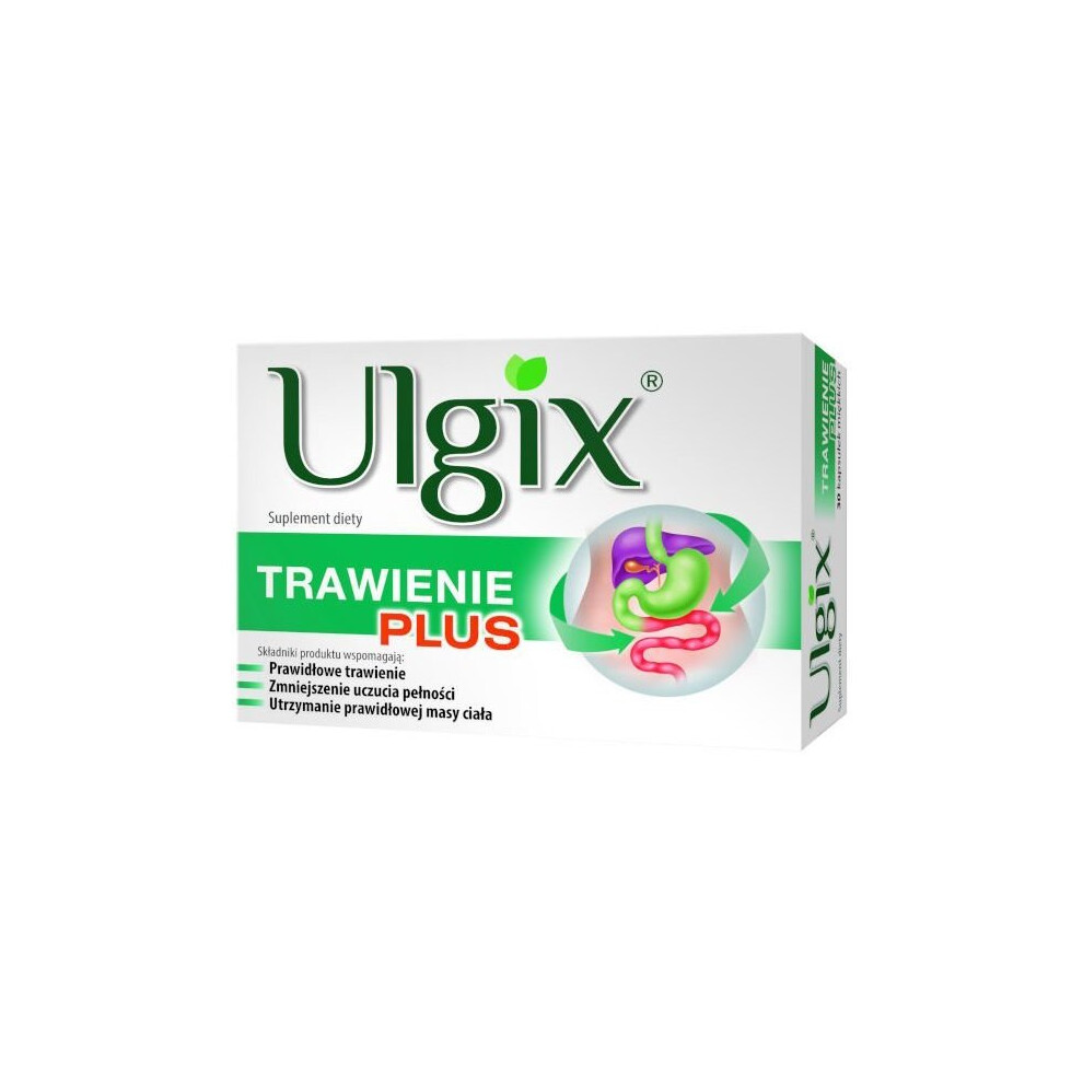 Ulgix Trawienie Plus, 30 kapsuÅek