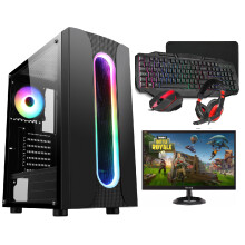 Fast Gaming PC Full Setup - I5 16GB RAM 1TB RX550 4GB SAURON - Refurbished