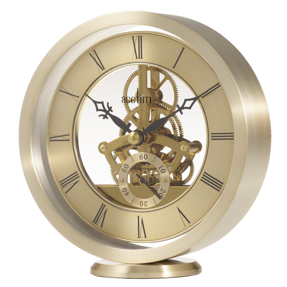 Acctim Millendon Mantel Clock, Gold