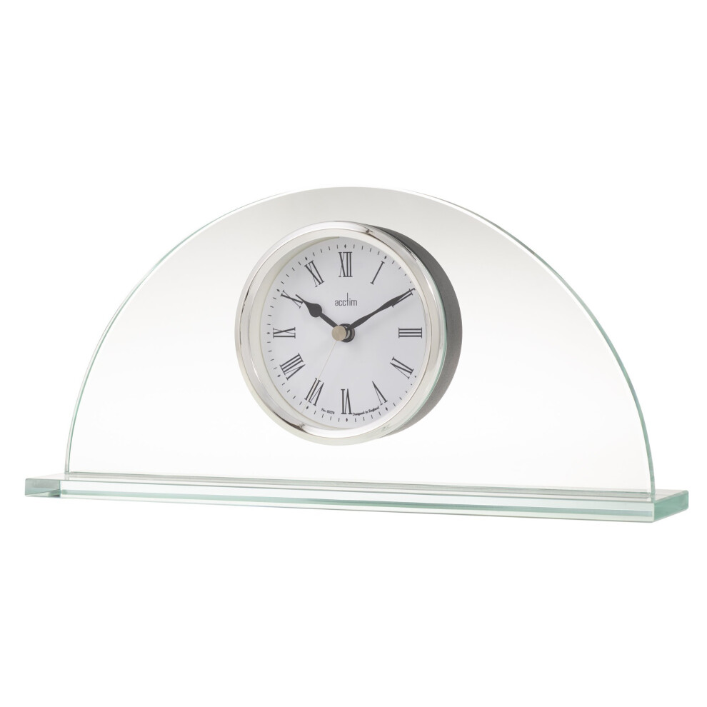Acctim Milton Mantel Clock, Glass