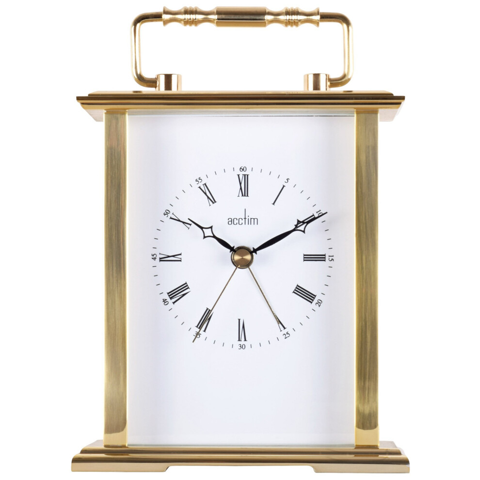 Acctim Gainsborough Mantel Clock, Gold