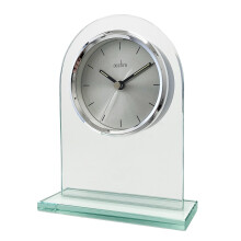 Acctim Ledburn Mantel Clock, Glass