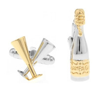 Mens Luxury Champagne Drink Wine Alcohol Restaurant Cufflinks Unique Gift