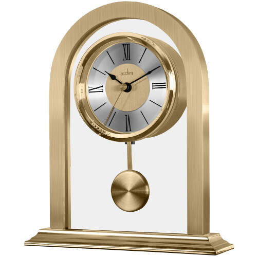 Acctim Acctim Colney Mantel Clock, Gold 2