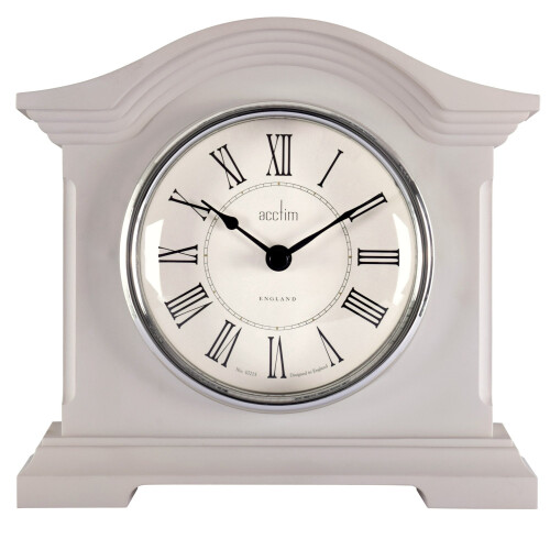 Acctim Cliffburn Mantel Clock, Taupe 1