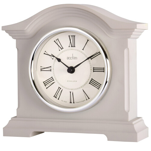 Acctim Cliffburn Mantel Clock, Taupe 2