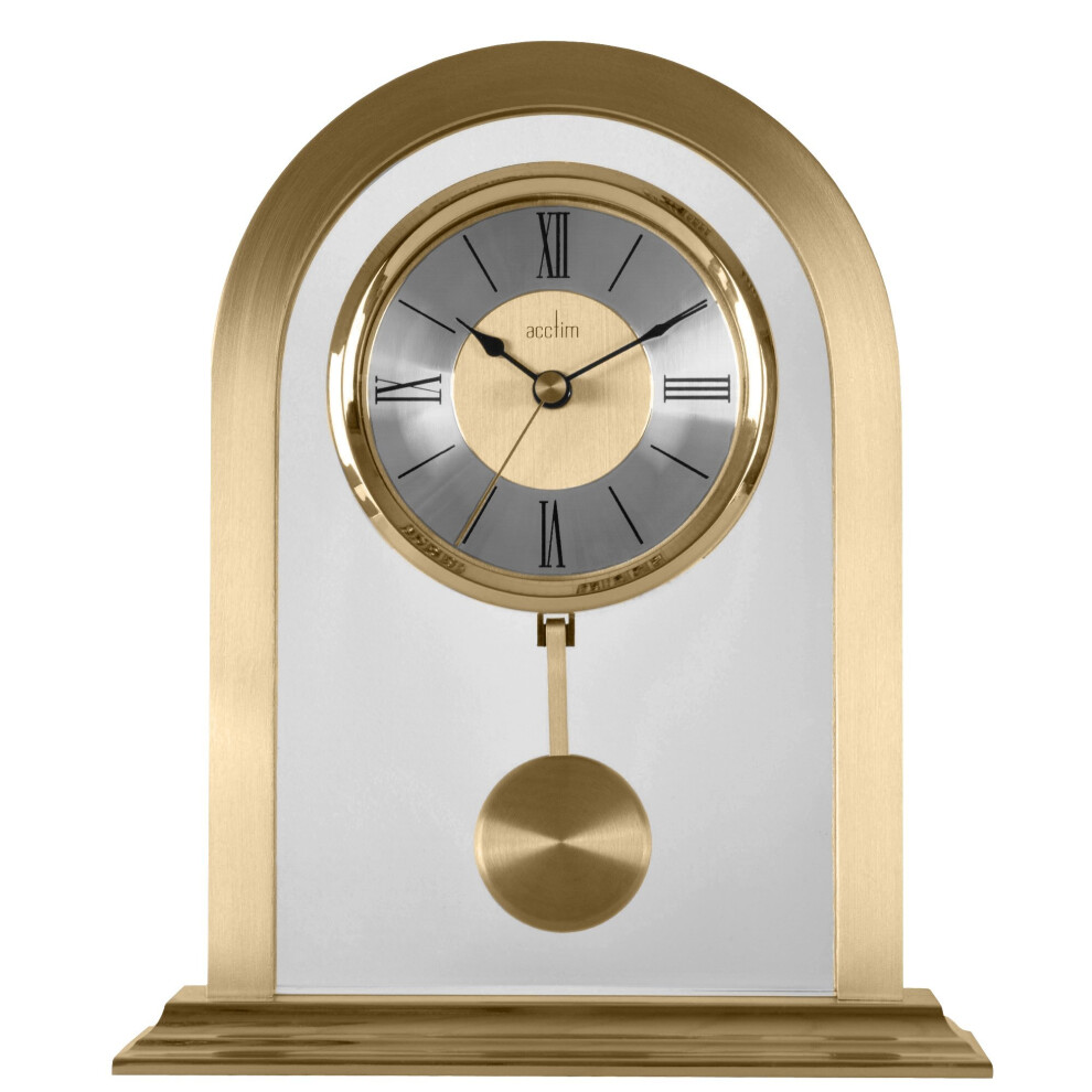 Acctim Colney Mantel Clock, Gold