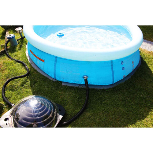 (2) Solar Dome Pool Heater HDPE Swimming Paddling Pool Heating System Solar Heater Domes on OnBuy