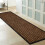 (80 x 150 cm, Brown) Heavy Duty Rubber Mat Hall Hallway Kitchen Runner UK 1