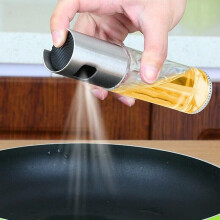 Stainless Steel Oil Sprayer Bottle Leak-proof Grill