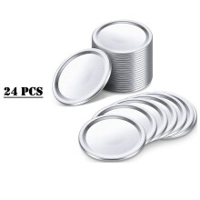 (24Pcs) 24PCS Replacement Ball Regular Mouth Canning Jar Lids