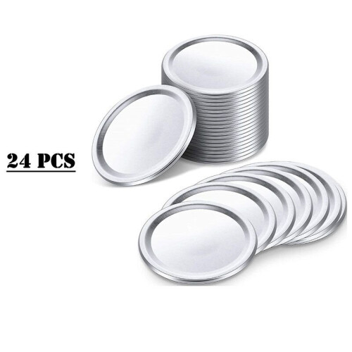 (24Pcs) 24PCS Replacement Ball Regular Mouth Canning Jar Lids