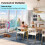 (16 Inch, Blue) Bladeless Tower Fan with Timer & Remote Control 11