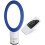 (16 Inch, Blue) Bladeless Tower Fan with Timer & Remote Control 6