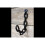 (Small, Single) Chain Link Black Cast Iron Wall Coat Hook 8