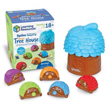 Learning Resources Spike The Fine Motor Hedgehog Sensory Tree House Exclusive Fine Motor Game for Toddlers Ages 18 mos+