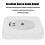 Wall-mounted CD music player FM radio Bluetooth stereo remote control 6