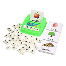 Bohs Literacy Wiz Fun Game - Se og skjul stave - sm? bogstaver - f?rskolesprog L?ring Uddannelsesleget?j