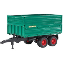 Bruder Toys 1/16th Green Welger Tandem Axle Trailer