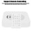 Wall-mounted CD music player FM radio Bluetooth stereo remote control 5