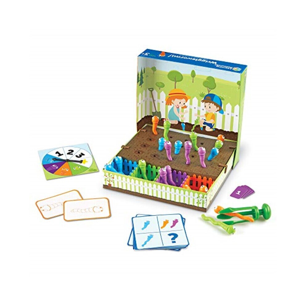 Learning Resources Wriggleworms! Fine Motor Activity Set Toddler Fine Motor Skills Easter Gifts for Kids Ages 3+